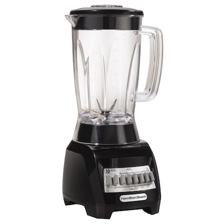 Hamilton Beach Hamilton Beach Wave Maker Black Plastic Blender 48 oz 10 speed 50128
